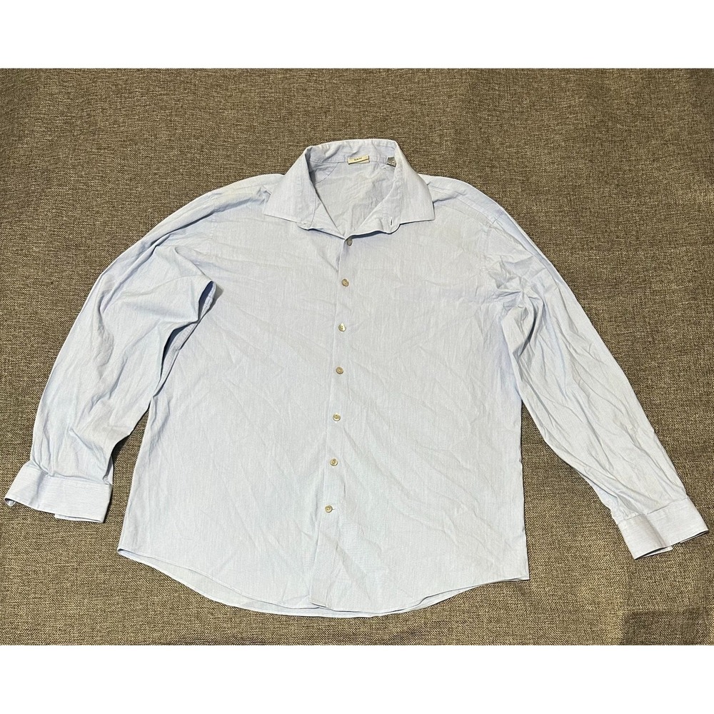 Reaction Kenneth Cole Slim Fit‎ Men's 17 1/2 34/35 Long Sleeve Shirt